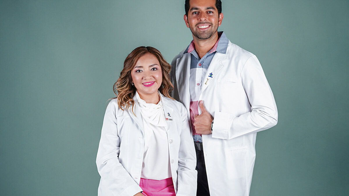 La vocación médica los llevó a formar una familia